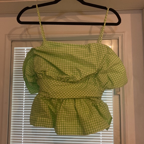 ZARA DRAPED TOP - Picture 6 of 7